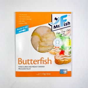 MR. FISH - BUTTERFISH COLD SMOKED PRE-SLICED 4 OZ 